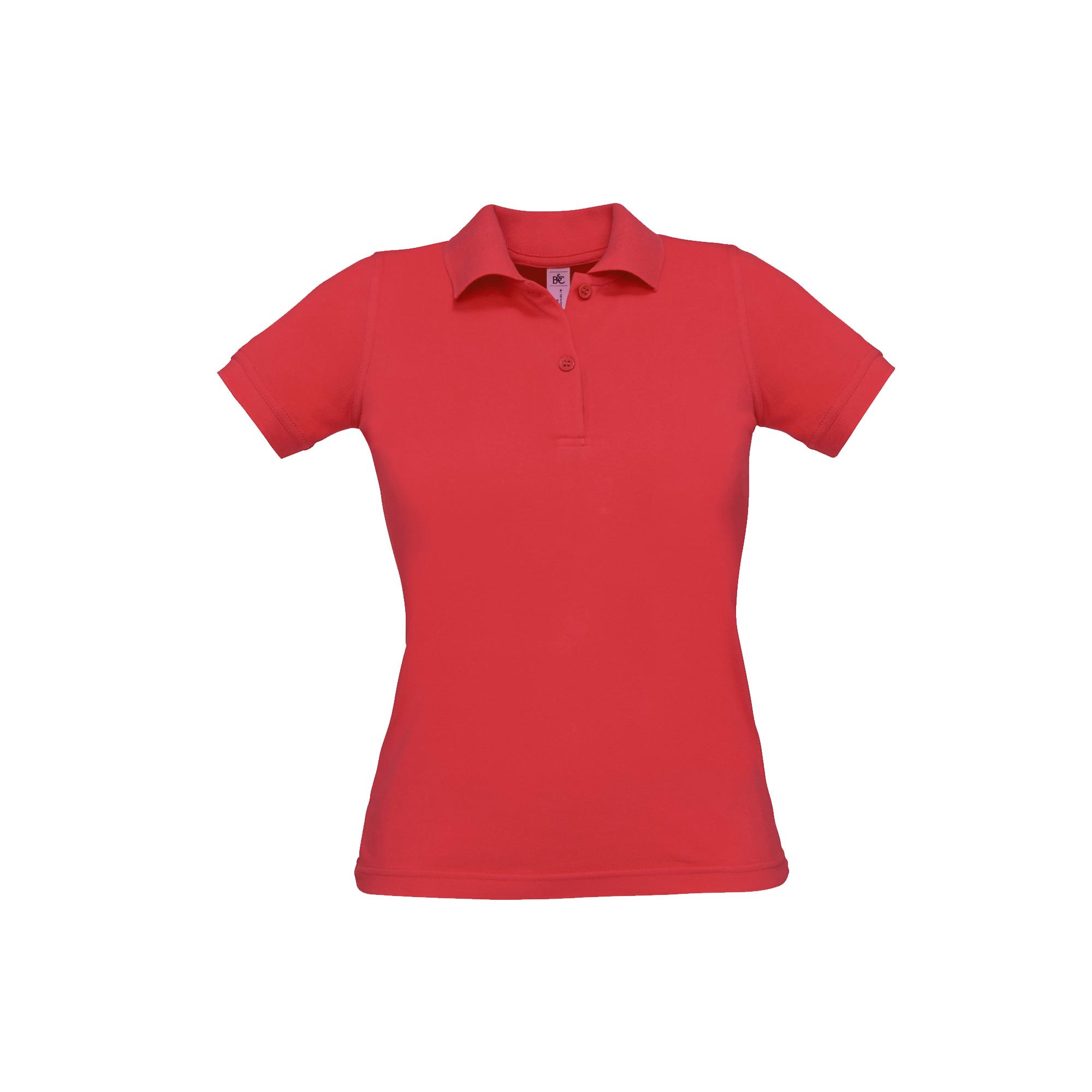 Футболка теннисная женская Safran Pure/women, красная/red, размер XS, арт. 3741-4X - вид 2 из 3