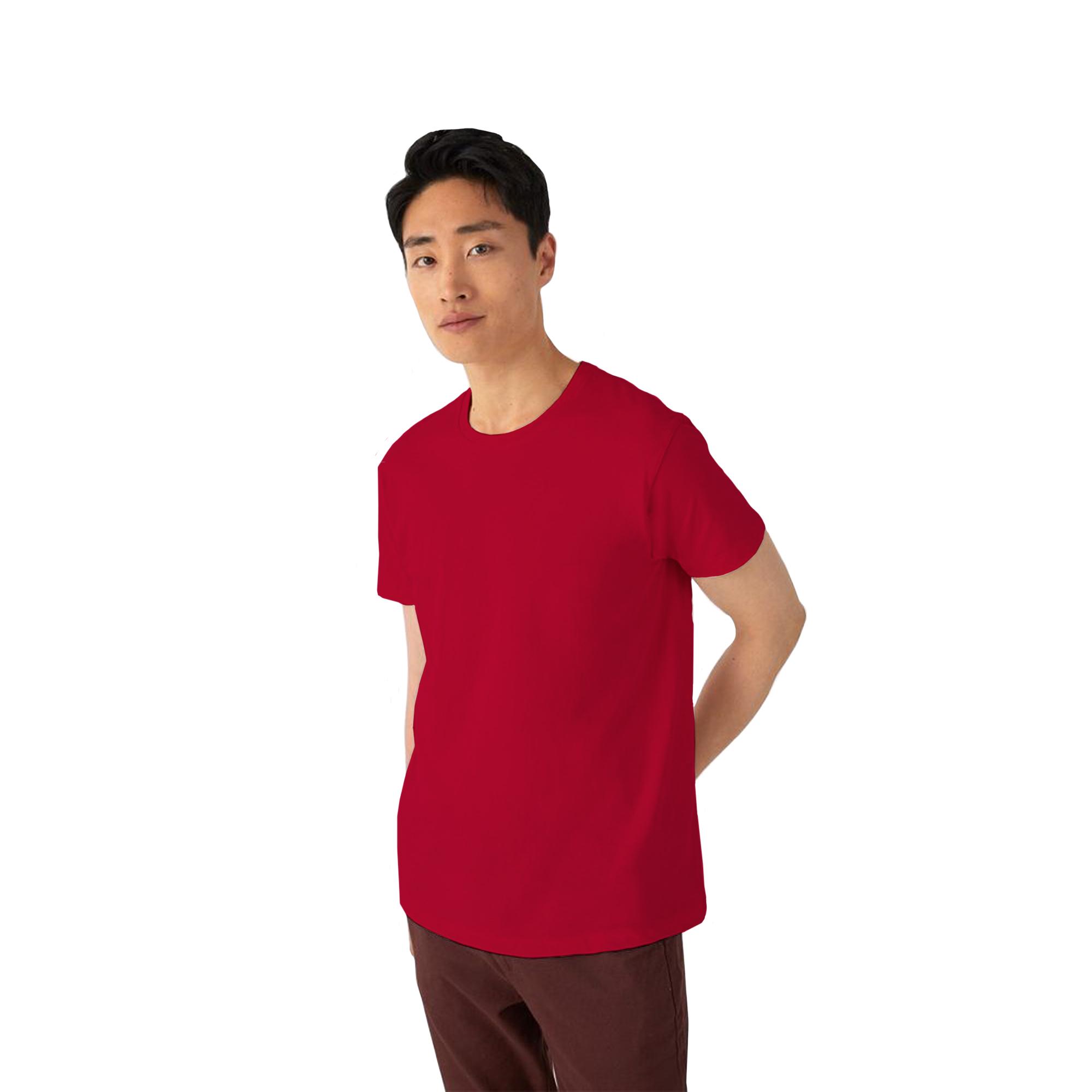 Футболка мужская Biosfair Tee/men, темно-красная/deep red, размер L, арт. 3781-41 - вид 2 из 2