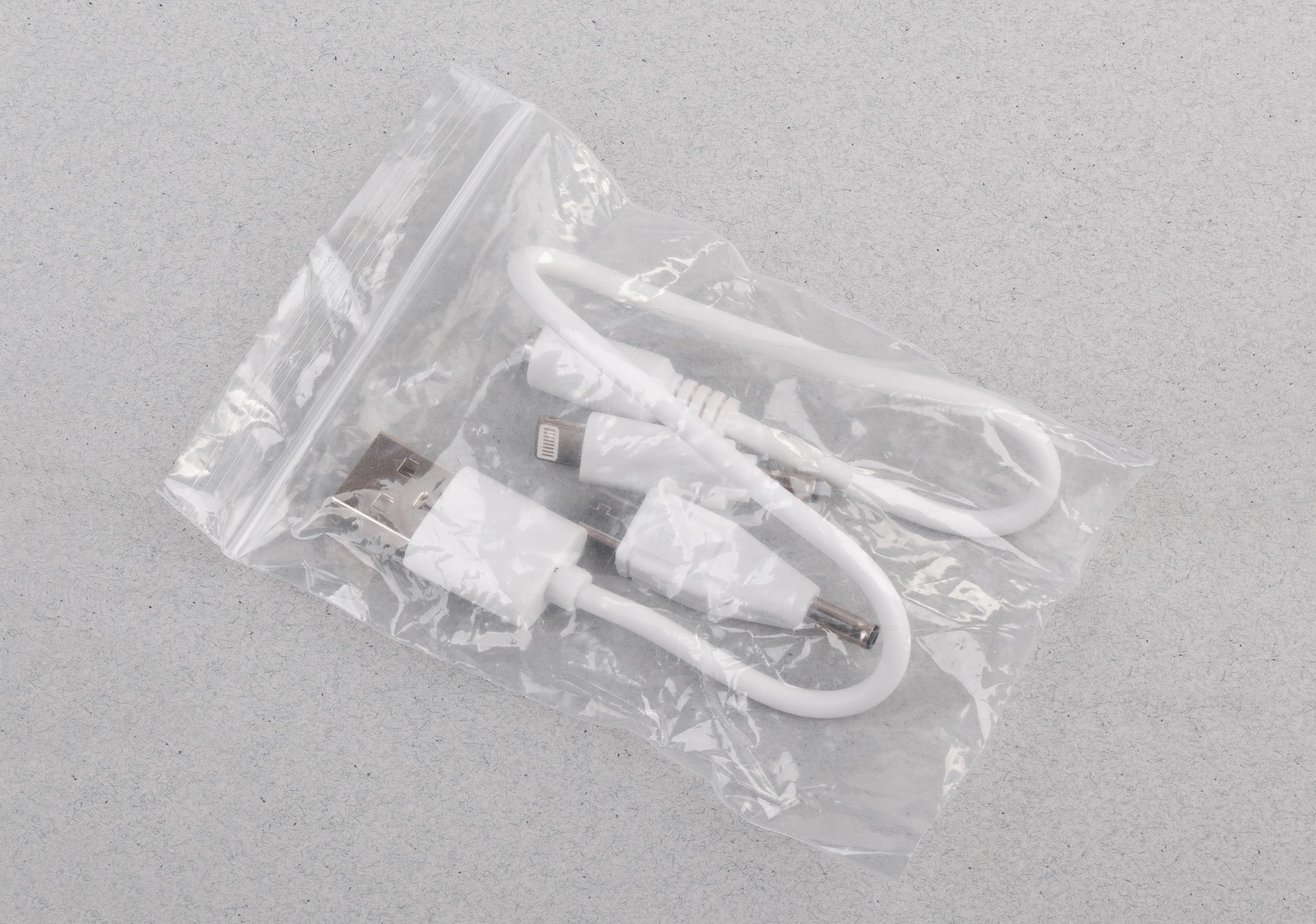 Кабель 2-в-1 (microUSB, Lightning), арт. 6890 - вид 4 из 4