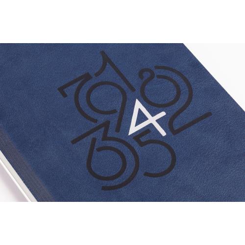 Ежедневник недатированный "Аскона_Цифры", формат А5, синий, арт. 3824-2_GR - вид 1 из 2