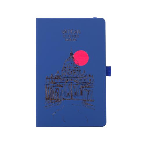 Блокнот "Парма_Basilica Vatican", формат А5, синий, арт. 3827-2_GR - вид 1 из 3
